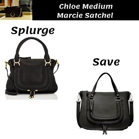 chloe canvas bag dupe|chloe marcie bag knockoff.